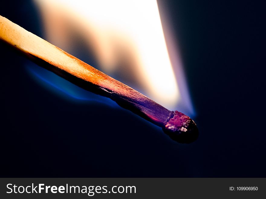 Photography of Matchstick With Fire