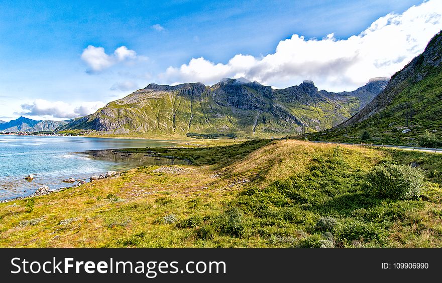 Clouds, Daylight, Grass