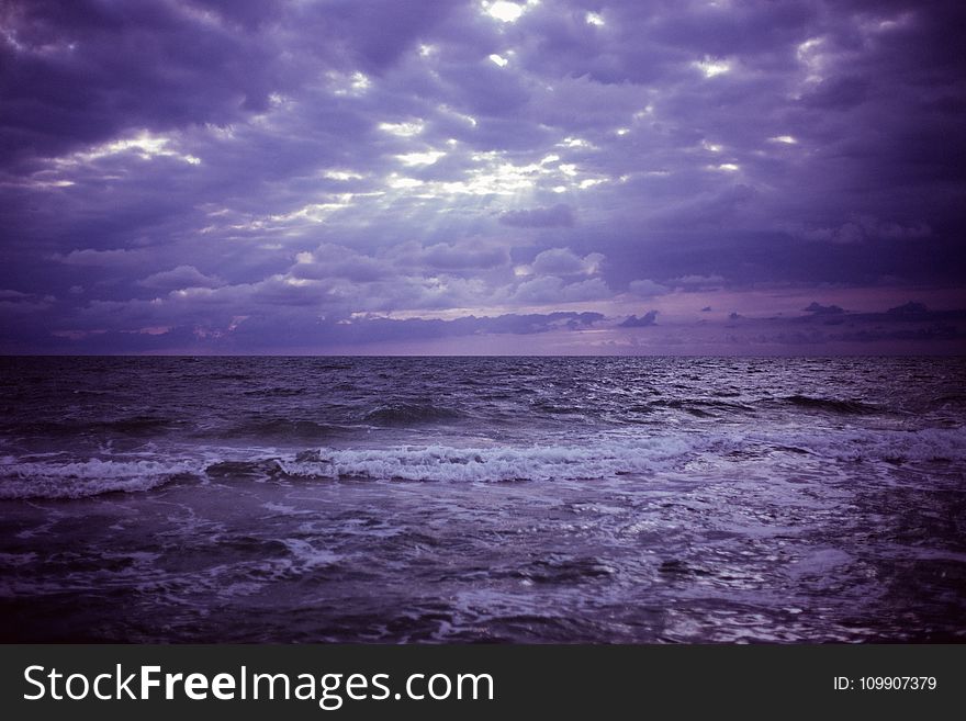 Clouds, Nature, Ocean