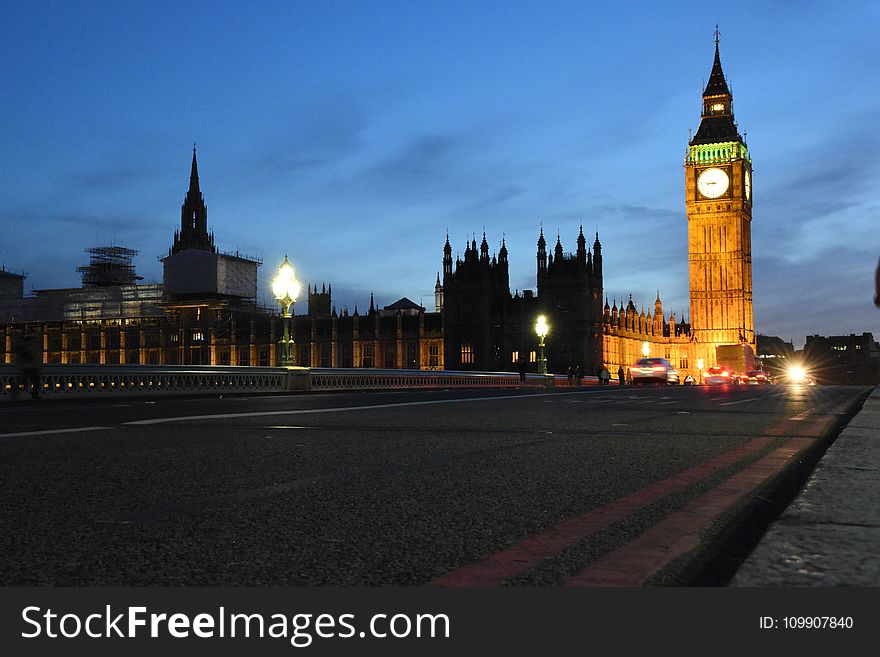 Big Ben, London During Nighttime