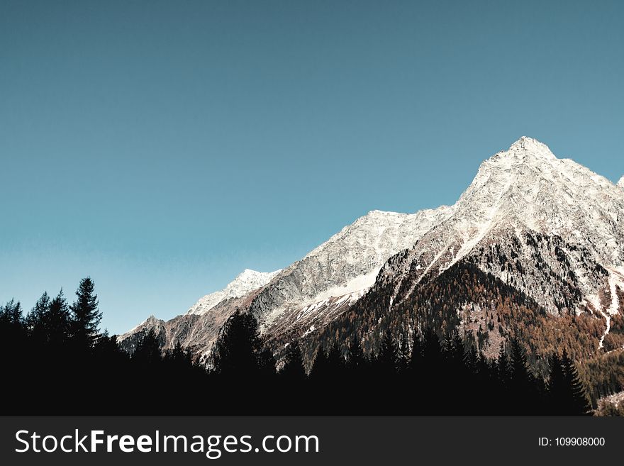 Snow-covered Mountain