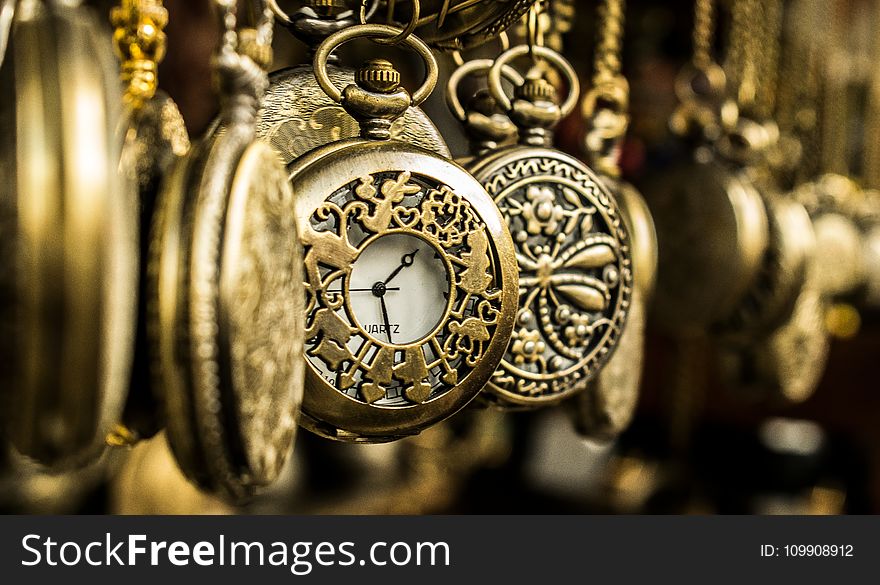 Brass Pocket Watches