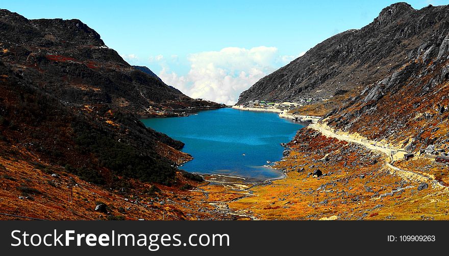 Black And Brown Mountain Photo