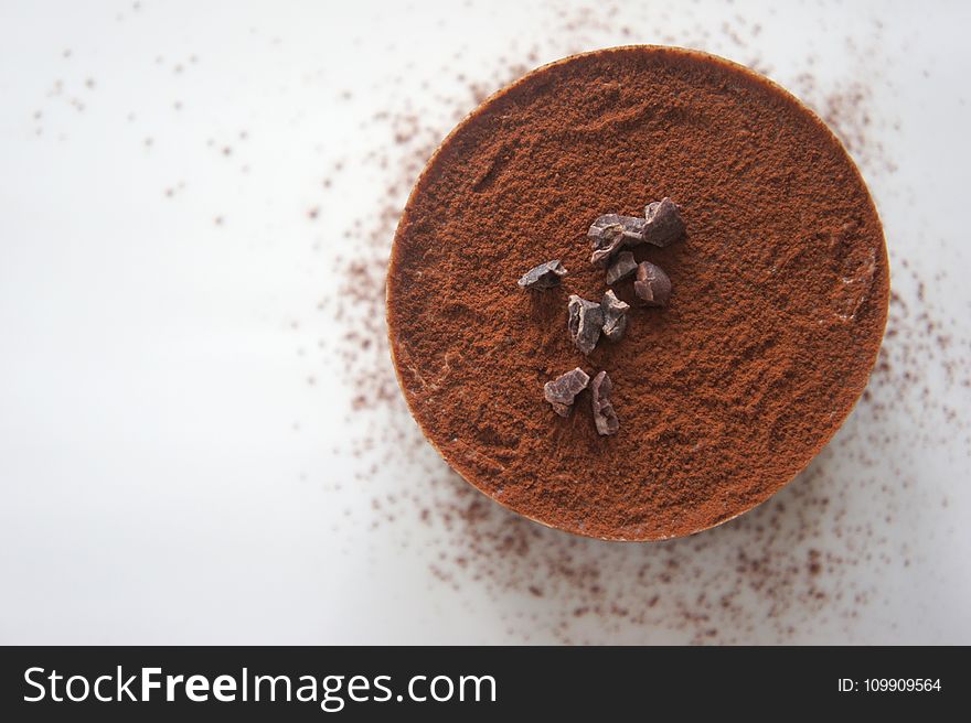 Close-up Photography Of Cocoa Powder