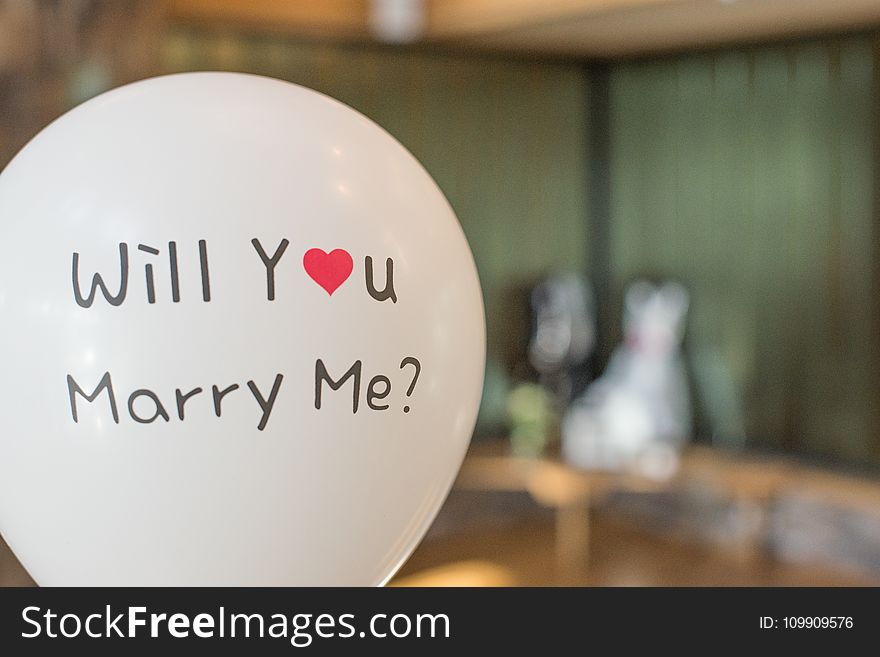 Will You Marry Me Balloon