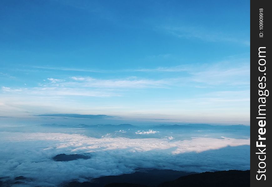 Aerial Photo Of Sky