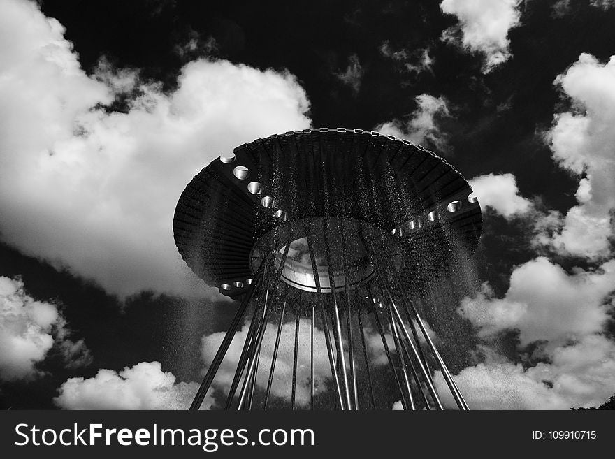 Monochrome Photography Of Tower