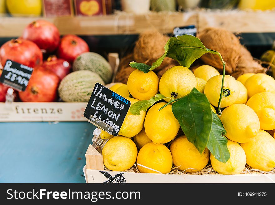 Lemon Fruit Stall