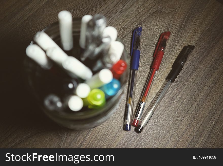 Assorted Color Ball Point Pens