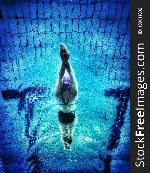 Underwater Photography of Swimmer