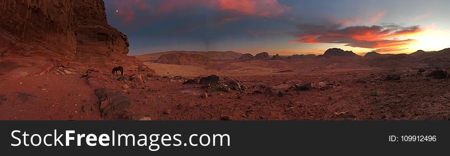 Panoramic Photo of Rocky Mountain