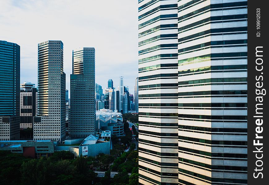 Photography of Singapore Skyscrapers