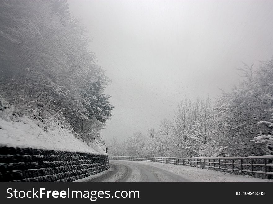 Photo of Snowy Road