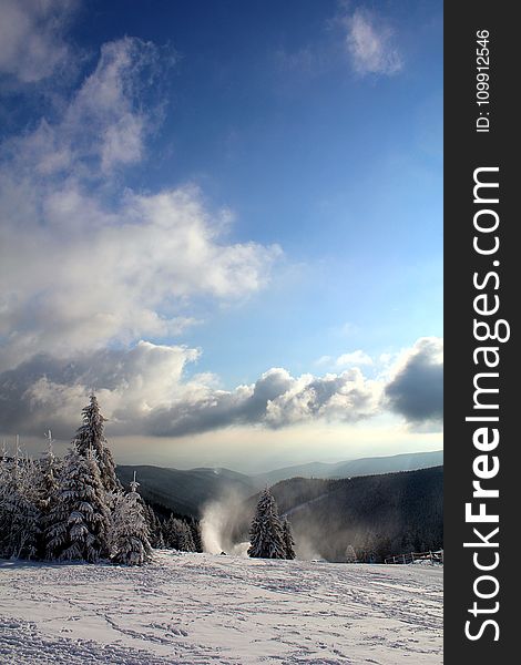 Landscape Photography of Snowy Mountain