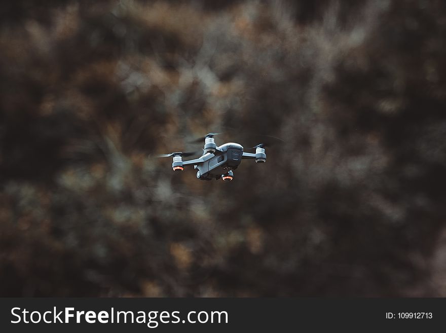 Black and Gray Drone