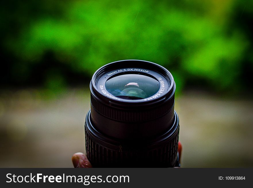 Shallow Focus Photography of Camera Lens