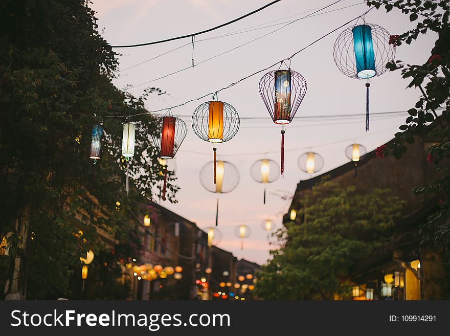 Photo Of Candle Lantern Street Lamps