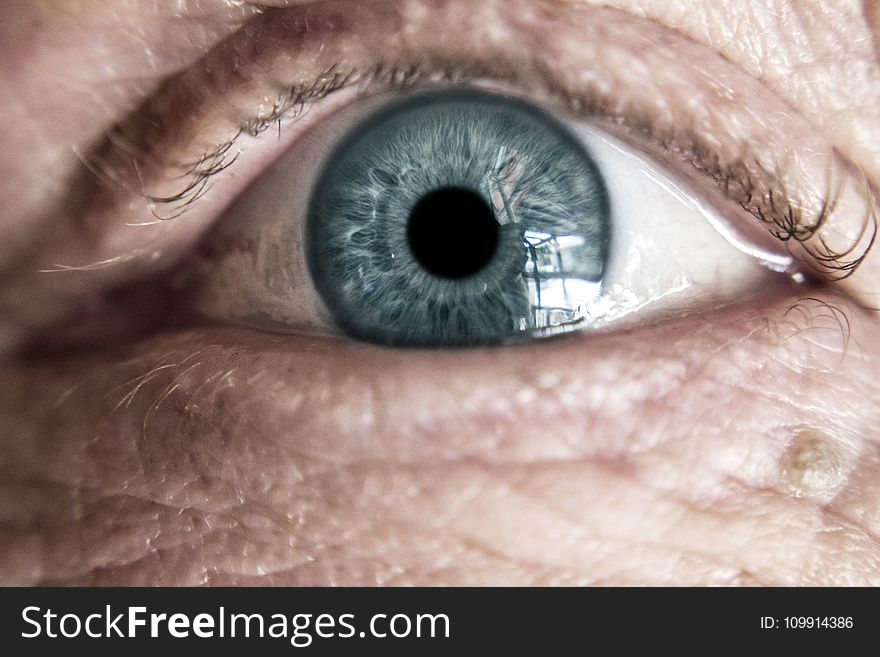 Human Eye Closeup Photography