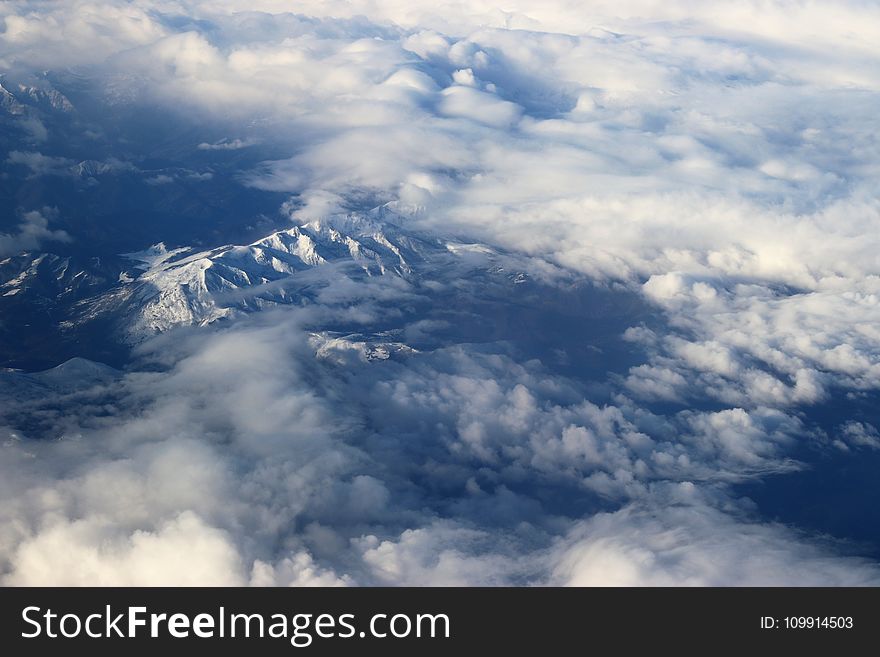 Aerial Photography of White Clouds