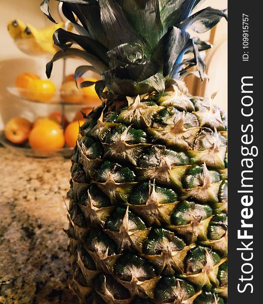 Pineapple Fruit on Table