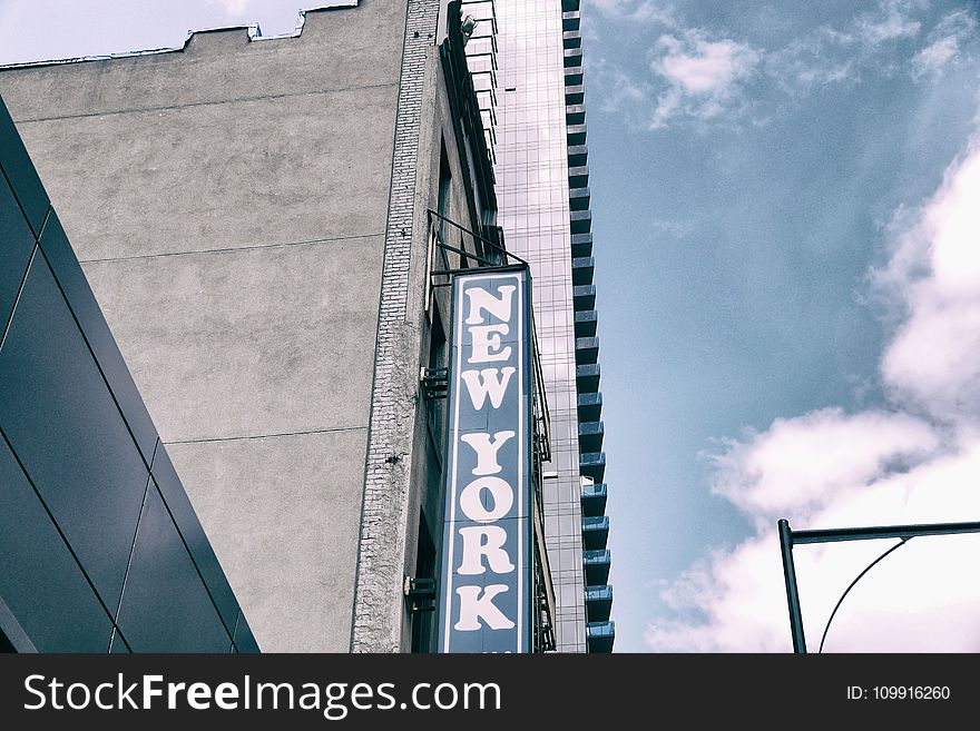 New York Signage at Daytime