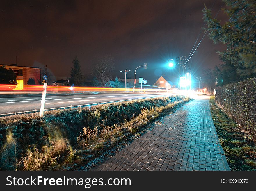 Long Exposure of Cars