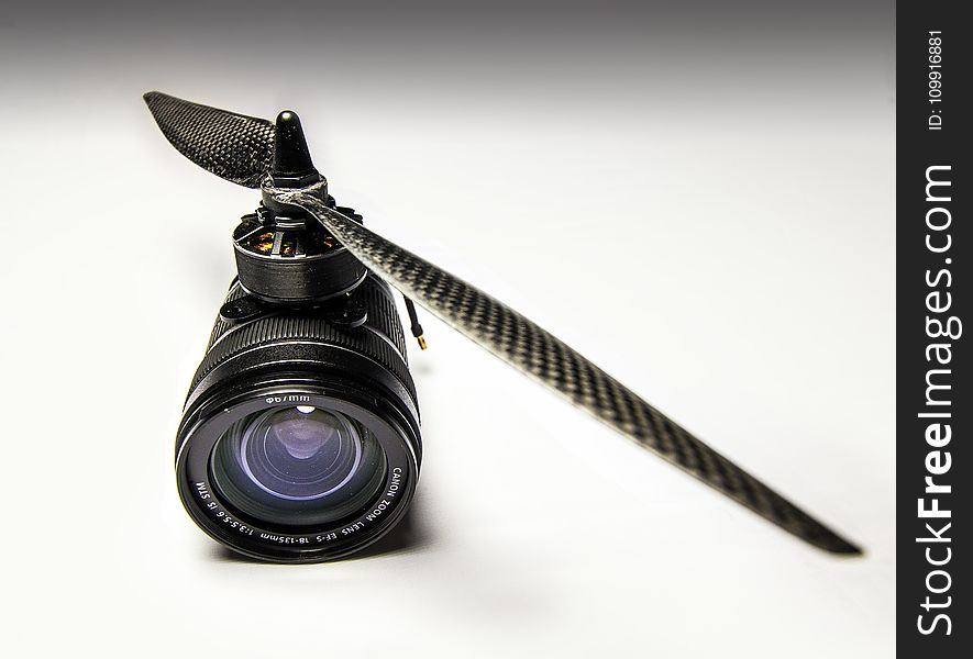 Black Camera Lens