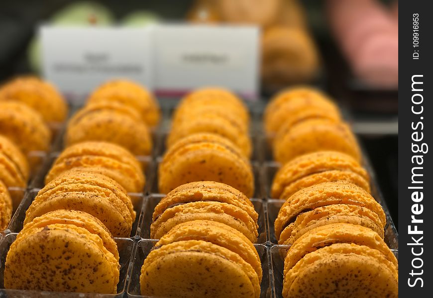 Selective Focus Photography of Baked Macaroons