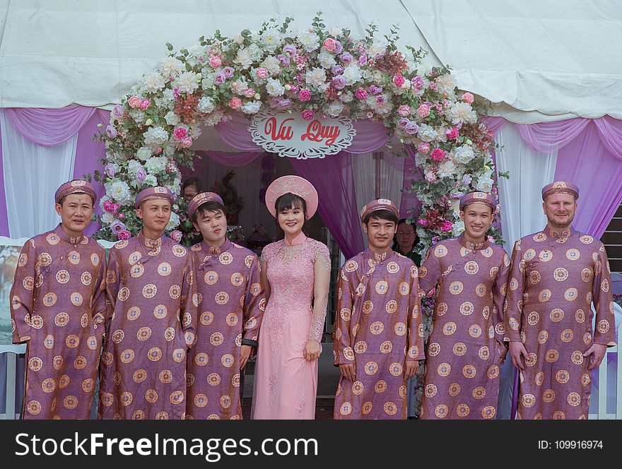 Photography Of People Wearing Traditional Clothes