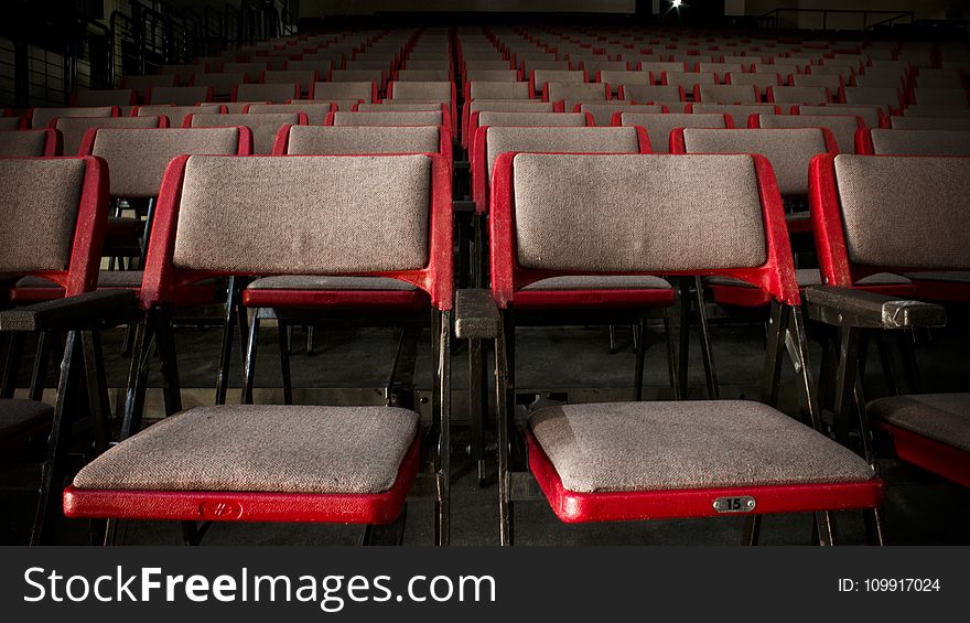 Empty Theater Seats