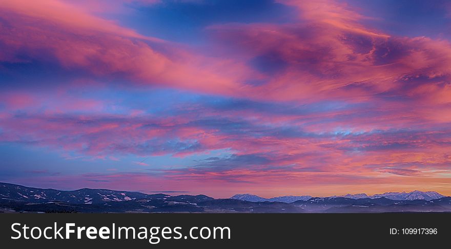 Scenic View of Sky During Dawn