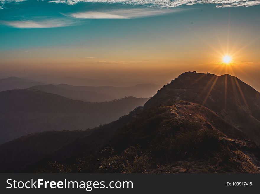 Photography of Mountains During Dawn