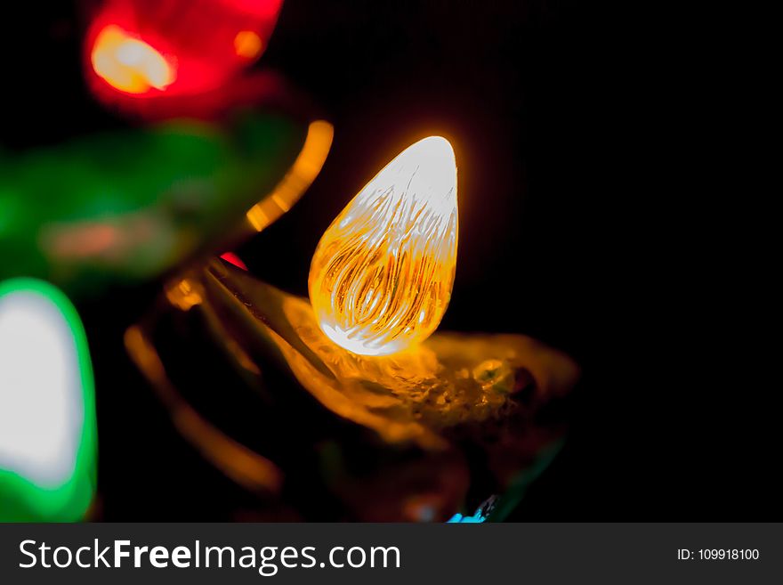Macro-photo of Light Bulb
