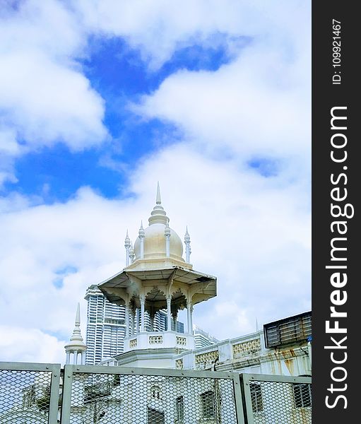 White and Yellow Dome Church