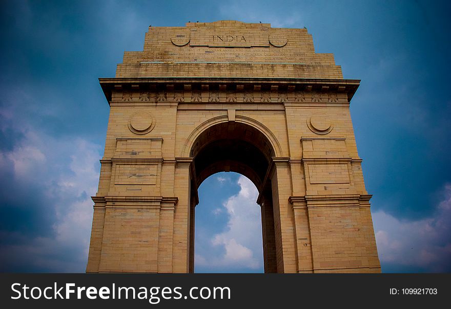 Brown Concrete India Gate