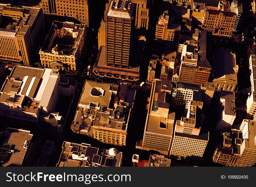 Aerial Photography of High Rise Buildings