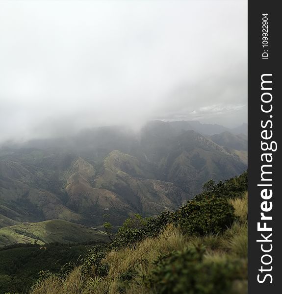 Photo Of Mountain With Mist