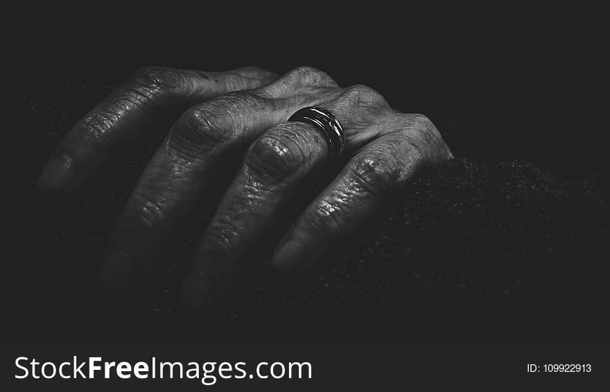 Close-Up Photography of a Hand With Ring