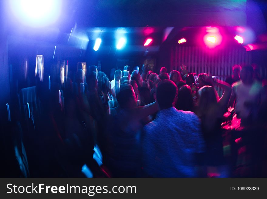 People Dancing Inside Building