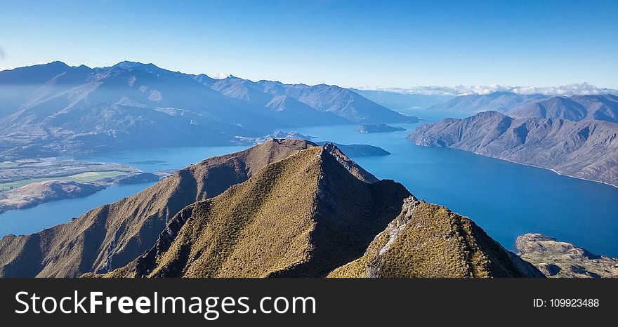 Aerial View Of Mountain