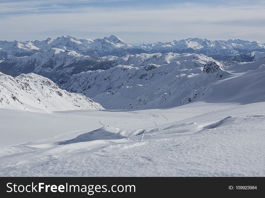 Mountains Covered With Snow