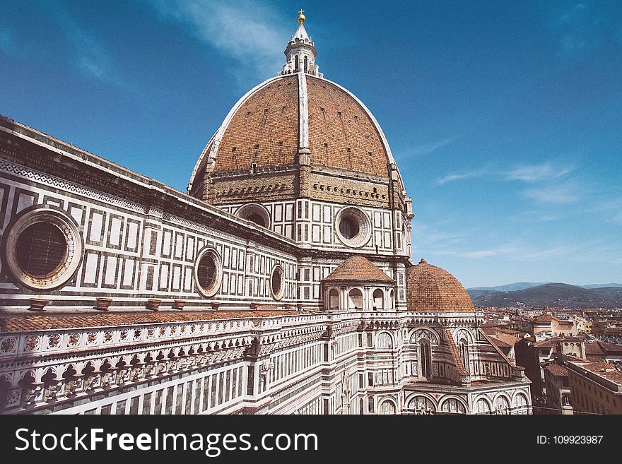 Architectural Photography of White and Brown Stone Cathedral