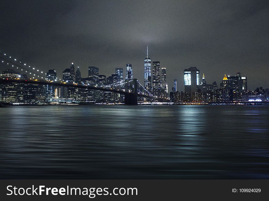 Photography of City Lights During Night Time