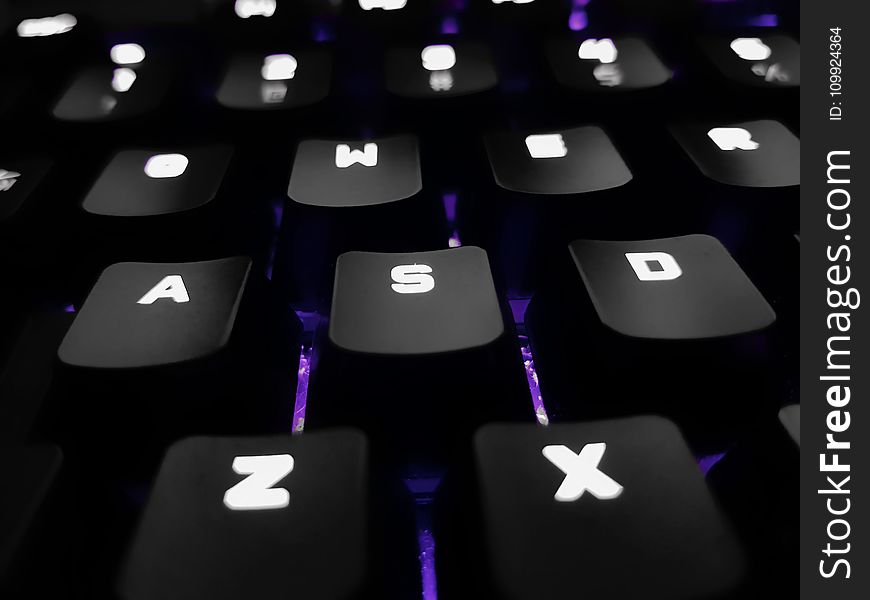 Closeup Photo of Computer Keyboard