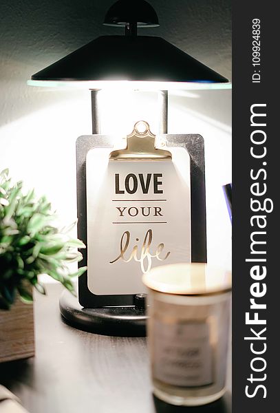 Love Your Life Clipboard Decor