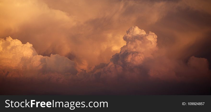 Photography of Clouds During Dusk