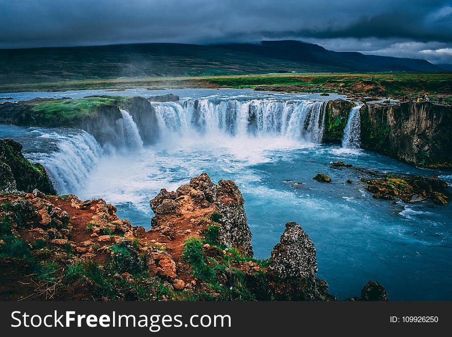 Flowing Waterfalls