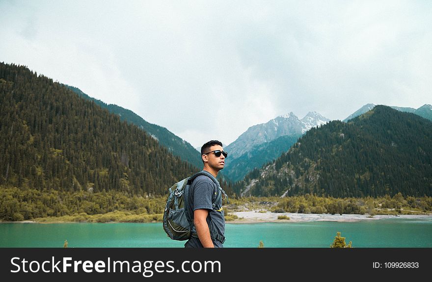 Man Looking At The Horizon