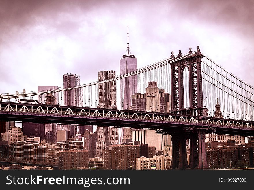 Photography of Black Steel Bridge