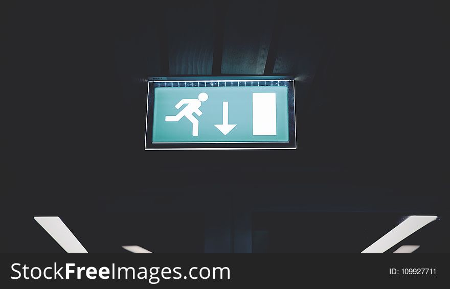 Lighted Running Signage